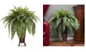 Nearly Natural Boston Fern Artificial Plant in Stand 